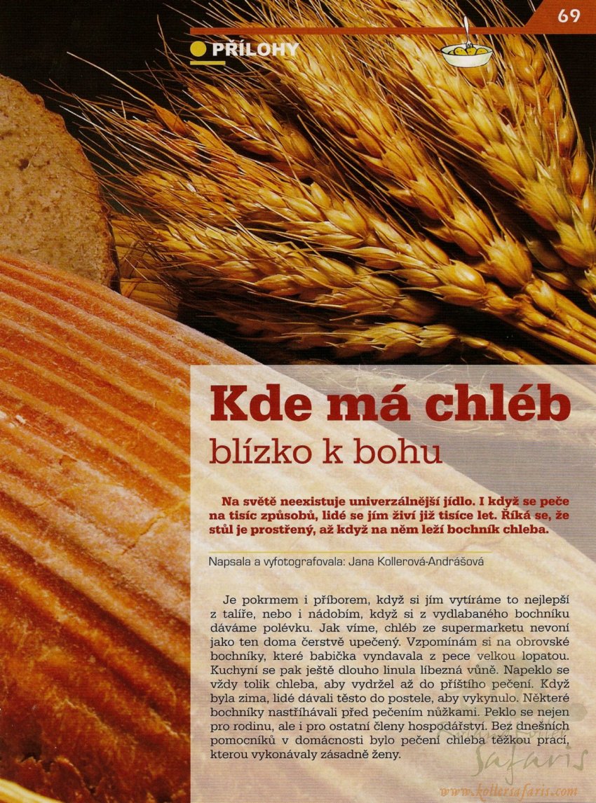 ČLÁNOK - KIRGIZSKÝ CHLIEB, GASTROŠPECIÁL MAGAZÍNU KOKTEJL